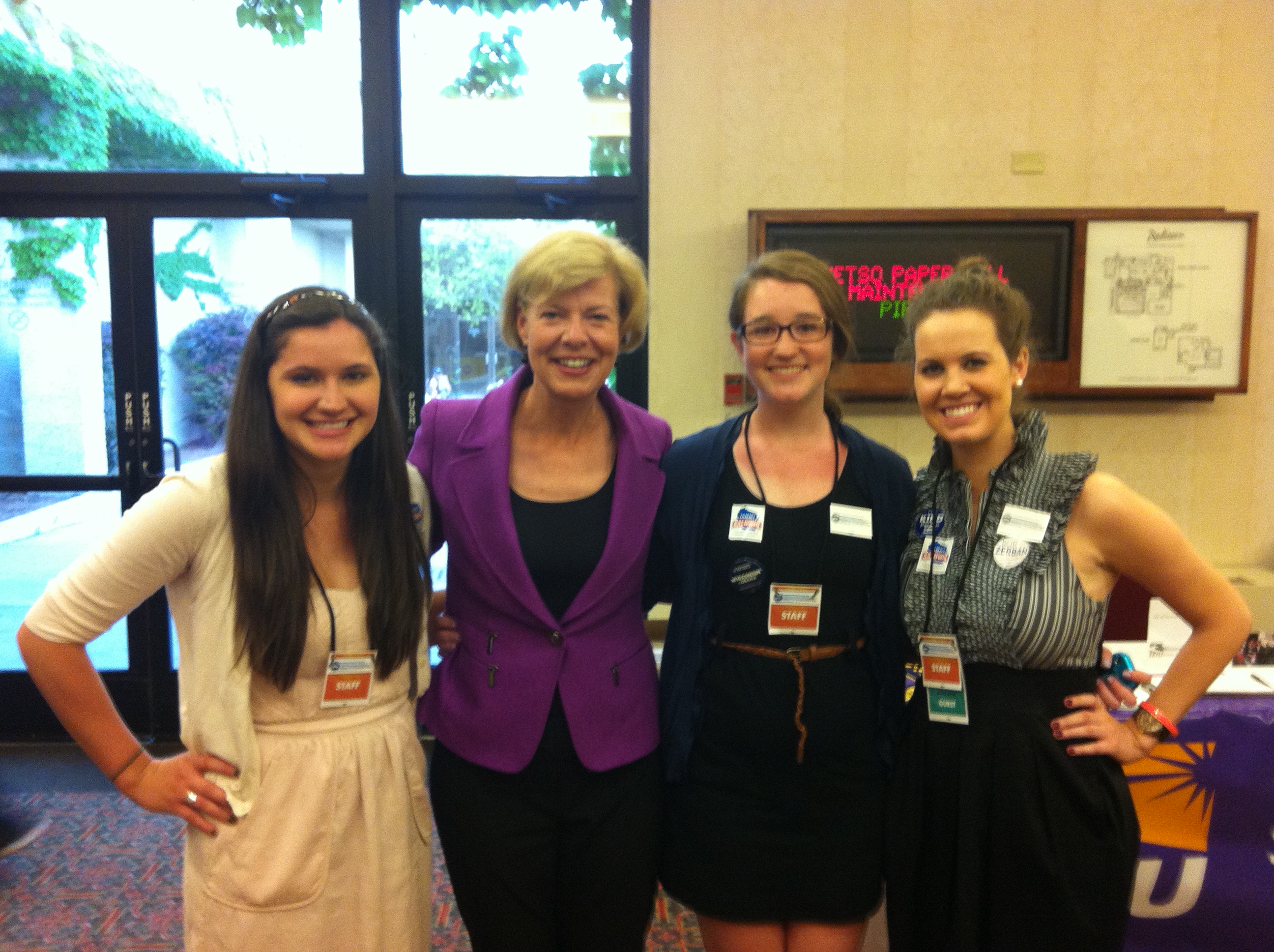 Tammy and DPW Interns